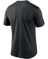 Men's Black Cincinnati Reds Wordmark Legend T-shirt
