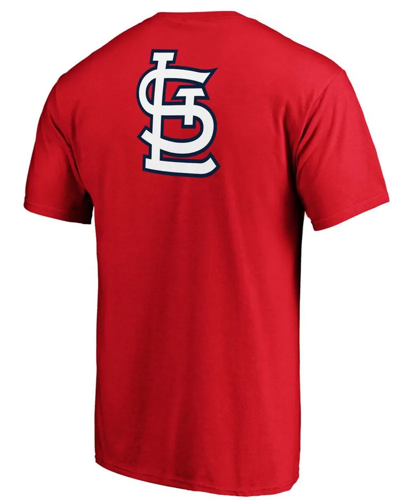 Men's Red St. Louis Cardinals Team Logo End Game T-shirt