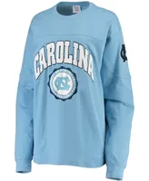 Women's Carolina Light Blue North Tar Heels Edith Long Sleeve T-shirt