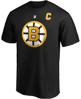 Men's Ray Bourque Black Boston Bruins Authentic Stack Retired Player Name and Number T-shirt