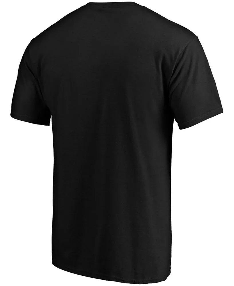 Men's Black Seattle Kraken Primary Logo T-shirt