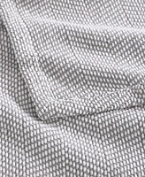 Vera Wang Chenille Pique Hypoallergenic Cotton Blanket, King