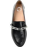 Journee Collection Women's Madison Chain Loafer