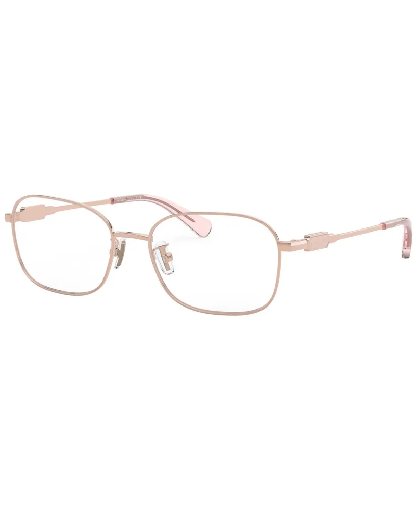 Coach HC5119 Women's Rectangle Eyeglasses - Rose Gold