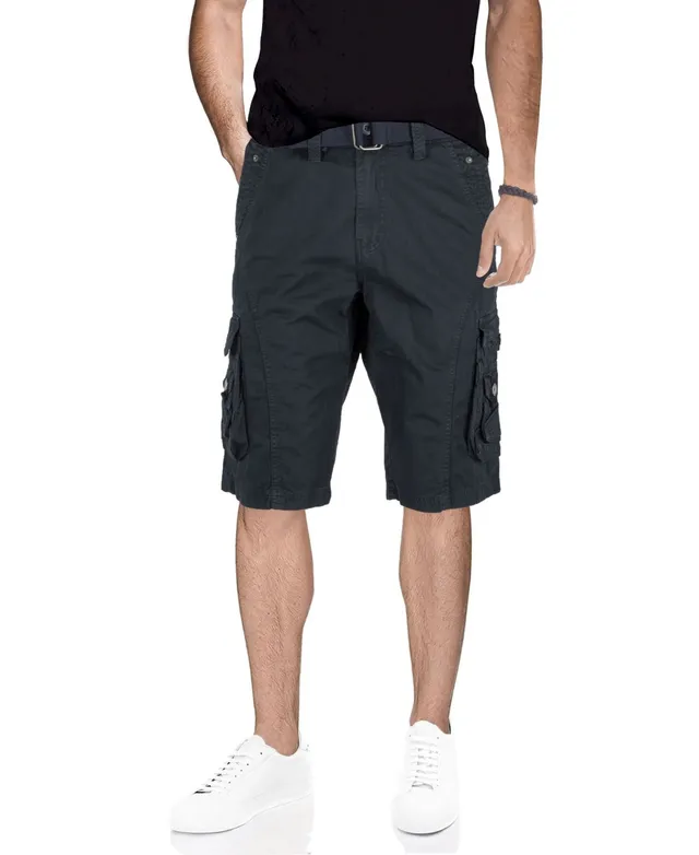 X-Ray Men's Belted Capri Cargo Shorts - Macy's