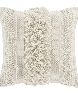 White Sand Driftwood Decorative Pillow, 18" x 18"