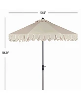 Elegant 11' Valance Umbrella