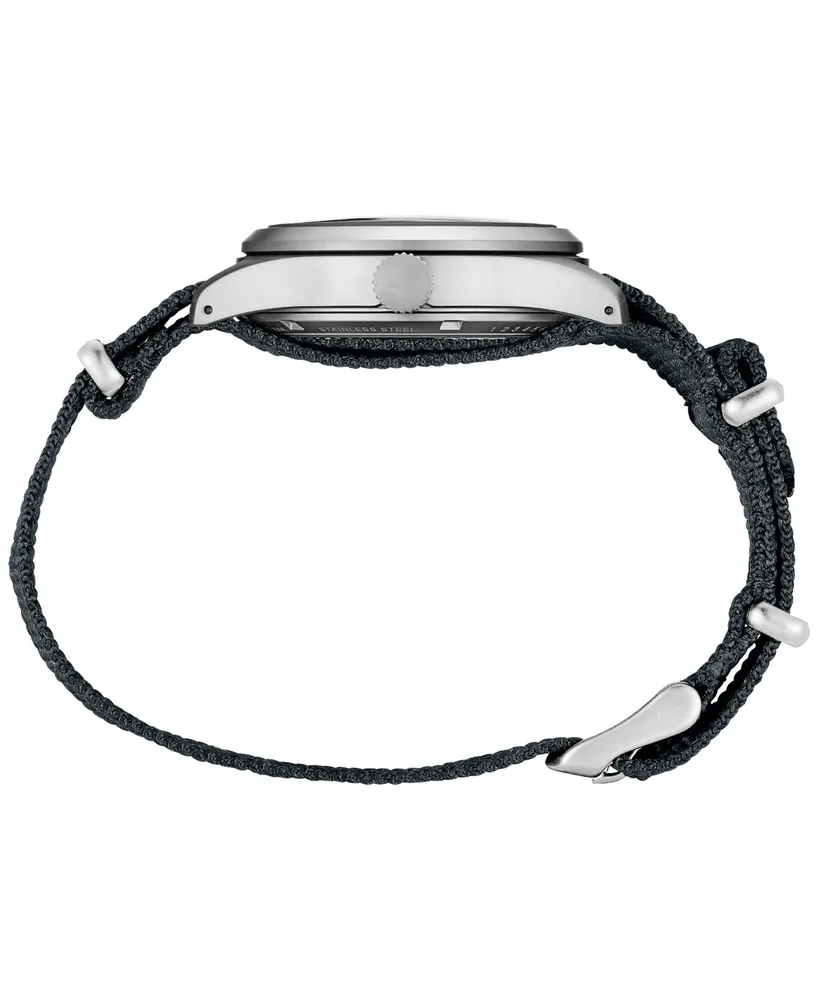Seiko Men's Automatic 5 Sports Nylon Strap Watch 43mm