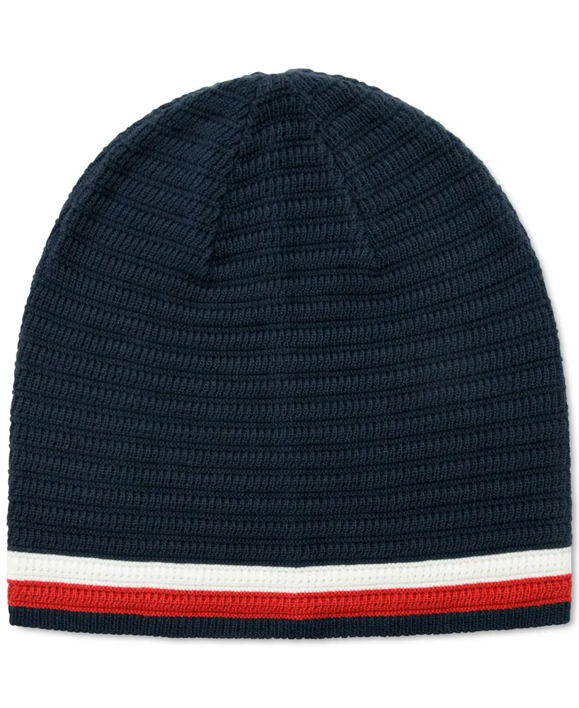 Tommy Hilfiger Men's Striped Edge Beanie