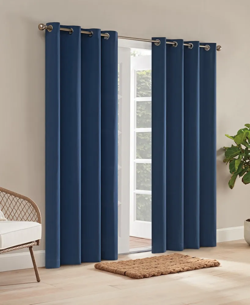 Waverly Sun N Shade Hampton Solid Indoor/Outdoor Grommet Panel