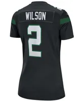 Women's Zach Wilson Black New York Jets Alternate 2021 Nfl Draft First Round Pick Game Jersey