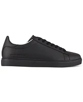 A|X Armani Exchange Men's Low Top Leather Sneaker