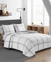 Nautica Fleetville Cotton Reversible Piece Quilt Set