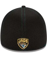 Men's Black Jacksonville Jaguars Neo 39THIRTY Flex Hat