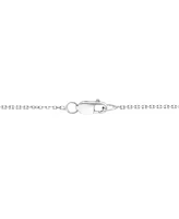 Effy Diamond Cluster 18" Statement Necklace (1 ct. t.w.) 14k White Gold (Also available Two Tone Gold)