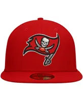 Men's Red Tampa Bay Buccaneers Team Basic 59FIFTY Fitted Hat