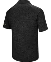 Men's Black Army Black Knights Down Swing Polo