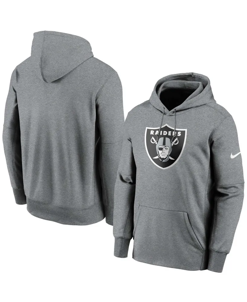 Nike Men's Las Vegas Raiders 2023 Sideline Club Black Pullover Hoodie