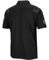 Men's Black Nebraska Huskers Oht Military Inspired Appreciation Sierra Polo