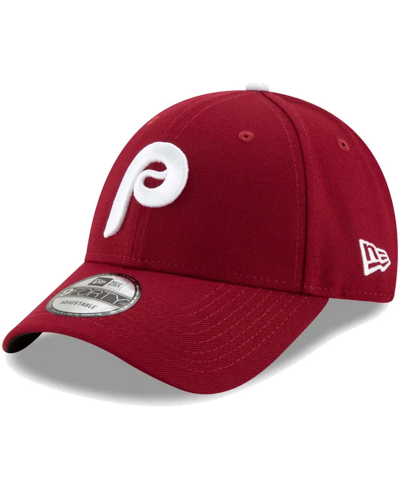 Men's Maroon Philadelphia Phillies Alternate 2 The League 9FORTY Adjustable Hat