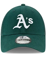 Men's Green Oakland Athletics Trucker 9FORTY Adjustable Snapback Hat