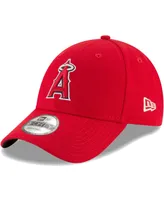 Men's Red Los Angeles Angels Game The League 9FORTY Adjustable Hat