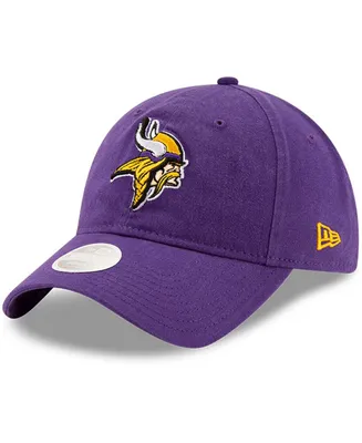 Women's Purple Minnesota Vikings Core Classic Primary 9TWENTY Adjustable Hat