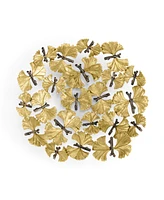 Butterfly Ginkgo Bread Basket - Gold