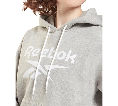 Reebok Women's Fleece Big Logo Hoodie