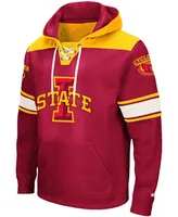 Men's Cardinal Iowa State Cyclones 2.0 Lace-Up Pullover Hoodie