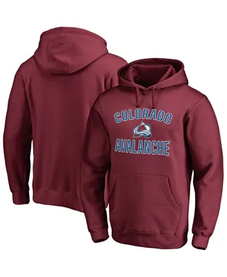 Men's Burgundy Colorado Avalanche Team Victory Arch Pullover Hoodie