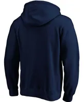 Men's Deep Sea Blue Seattle Kraken Primary Logo Pullover Hoodie