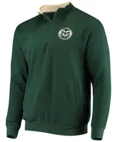 Men's Green Colorado State Rams Tortugas Logo Quarter-Zip Pullover Jacket