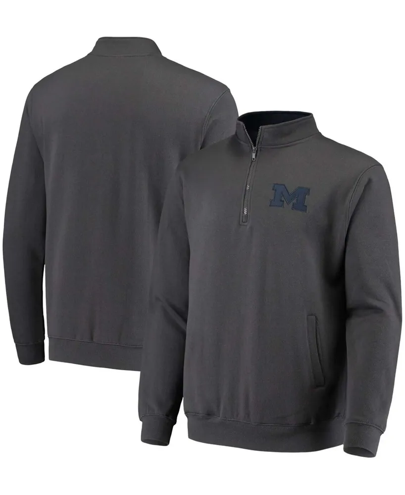 Men's Michigan Wolverines Tortugas Logo Quarter-Zip Jacket