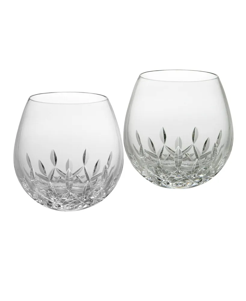 Waterford Lismore Essence Stemless Wine Light Glass, Set of 2