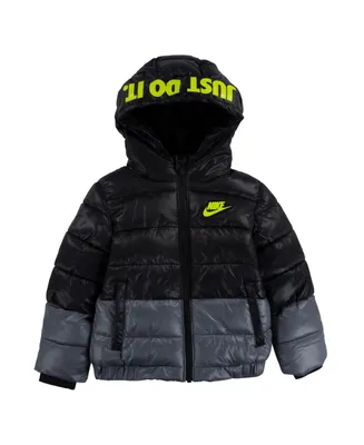 Nike Toddler Boys Color Block Puffer Jacket