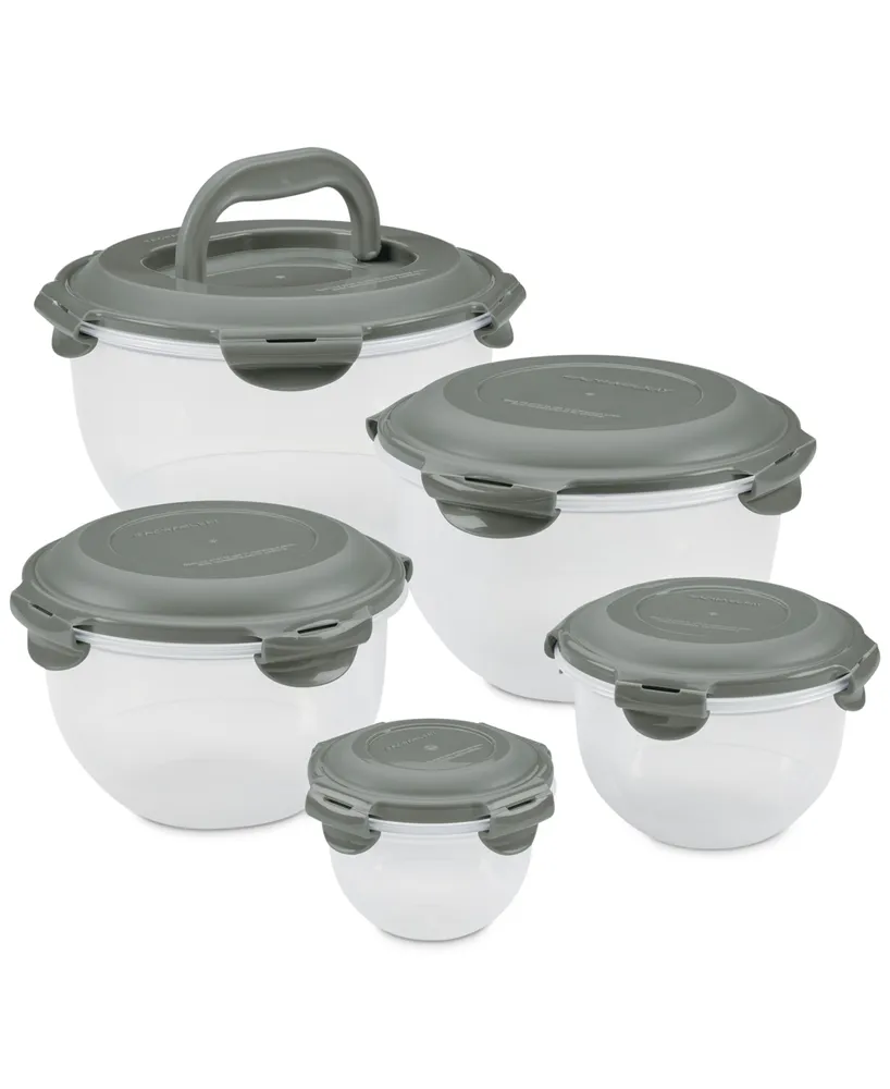 Rachael Ray 10-Pc. Mix and Measure Mixing Bowl Measuring Cup and Utensil  Set - Macy's