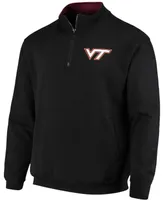 Men's Black Virginia Tech Hokies Tortugas Logo Quarter-Zip Jacket