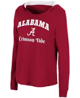 Women's Crimson Alabama Tide Catalina Hoodie Long Sleeve T-shirt