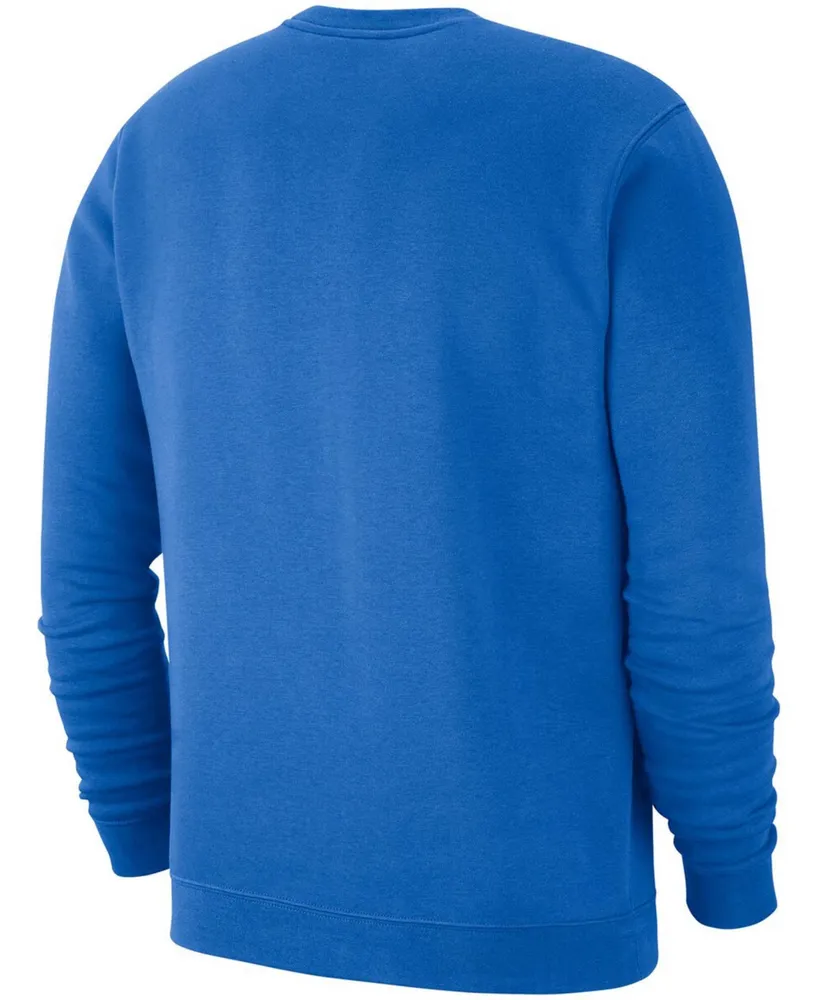 Men's Blue Ucla Bruins Club Fleece Pullover Sweatshirt