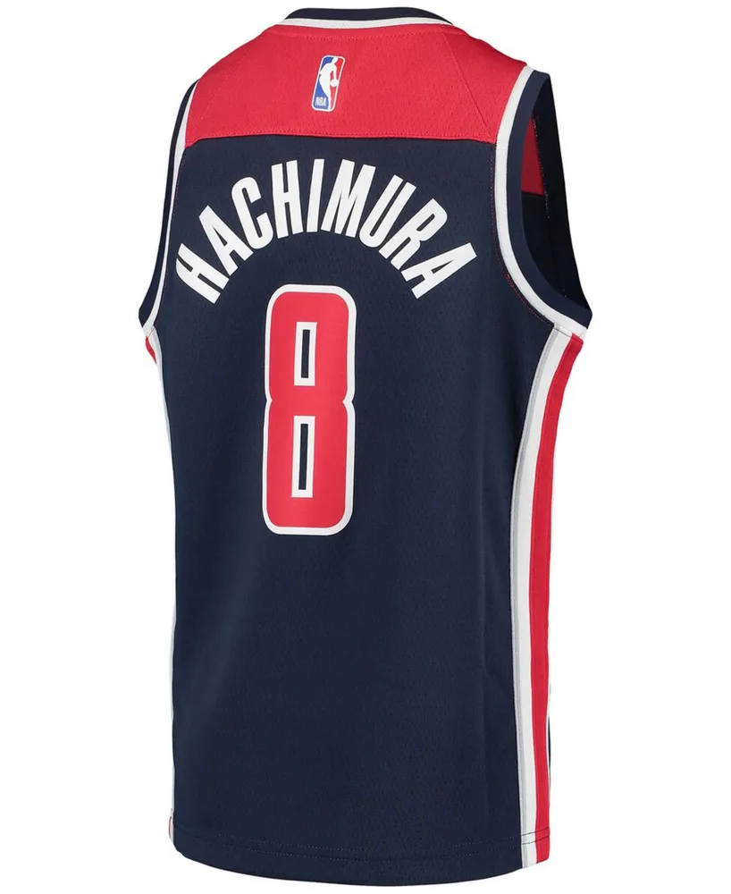 Big Boys Rui Hachimura Navy Washington Wizards 2020/21 Swingman Player Jersey - Statement Edition