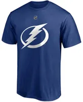 Men's Andrei Vasilevskiy Blue Tampa Bay Lightning Authentic Stack Name and Number T-shirt