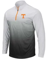 Men's Gray Tennessee Volunteers Magic Team Logo Quarter-Zip Jacket