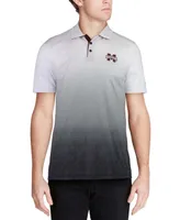 Men's Gray Mississippi State Bulldogs Magic Team Logo Polo Shirt