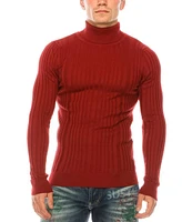 Ron Tomson Men's Modern Ribbed Sweater