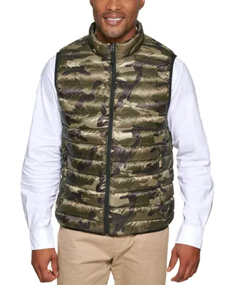 Club Room Men's Down Packable Vest, Created for Macy's