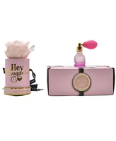 Rosepops Pop-Up Hey Sugar Single Blush Pink Rose with Complementary Custom Enamel Lollipop Charm