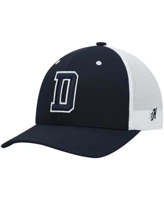 Men's Navy, White Dallas Cowboys Logo Snapback Hat
