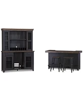 Peighton 5-Piece Bar Set (Back bar and hutch