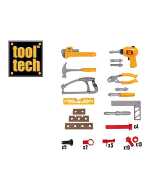 Tool Tech Take-Along Work Bench Play Set with Tools, 53 Piece